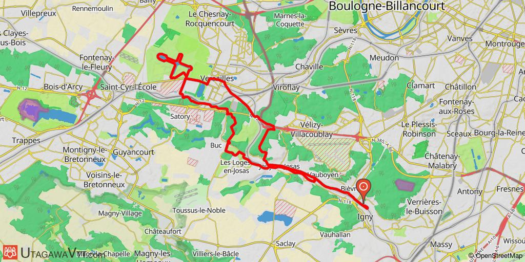 Vallée de la Bièvre - Château de Versailles