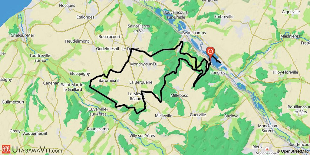 Rando de 40 km en forêt d'Eu au départ de Gamaches