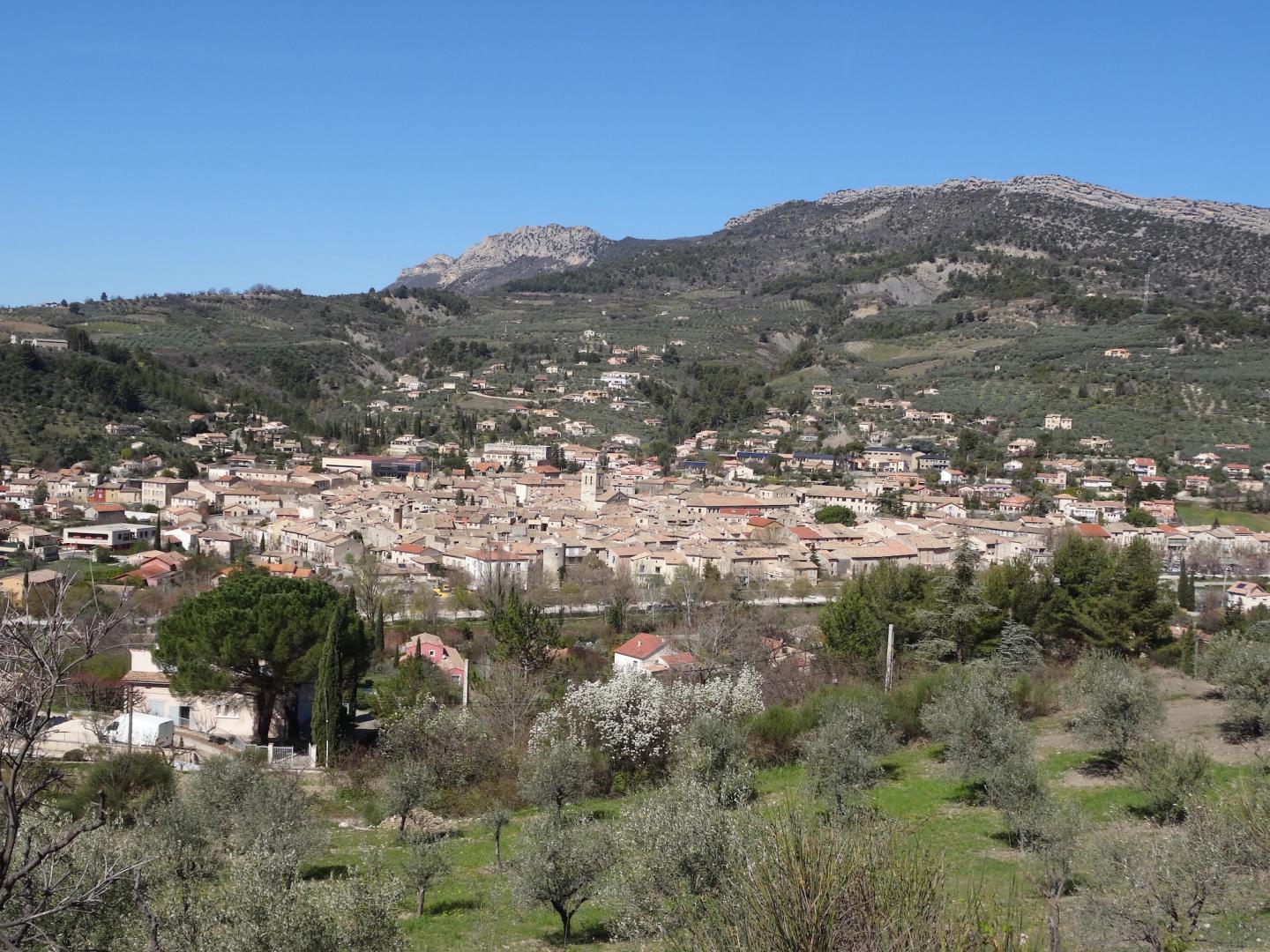 Buis-les-Baronnies - Parcours N°2 rouge et N°1 bleu