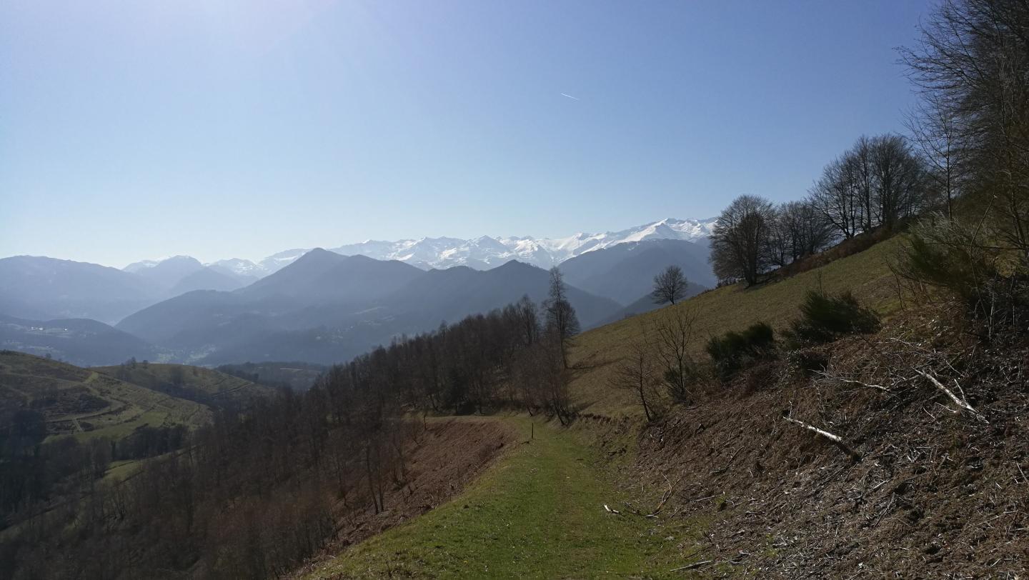 Petit parcours tonique au-dessus de Seix