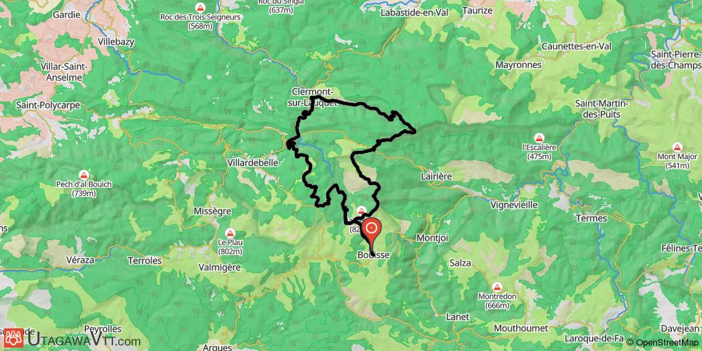 Bouisse - Clermont - Laririère - Milorbe