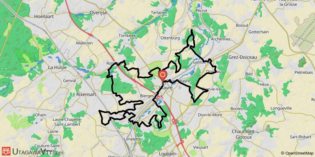 Randonnée de L'Athénée Carème 2009 - 57 km
