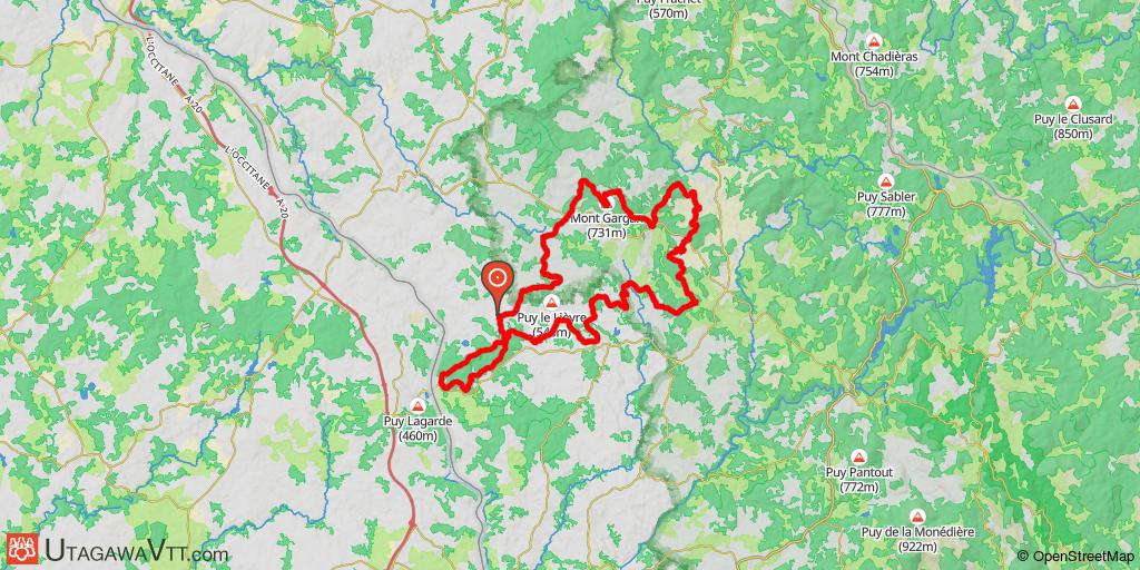 Le Mont Gargan par la Corrèze
