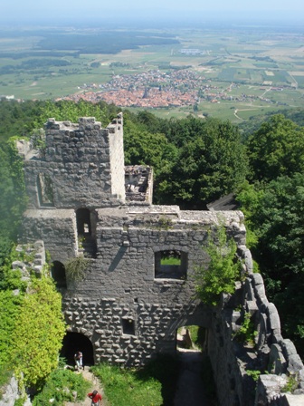 Andlau entre vignes et châteaux