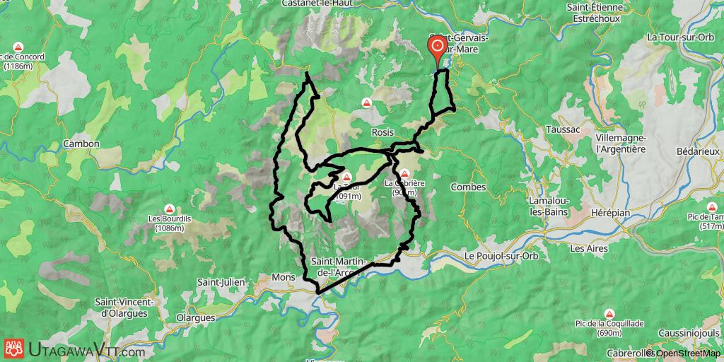 Trip Hérault - Caroux Sud (Etape 1/7)