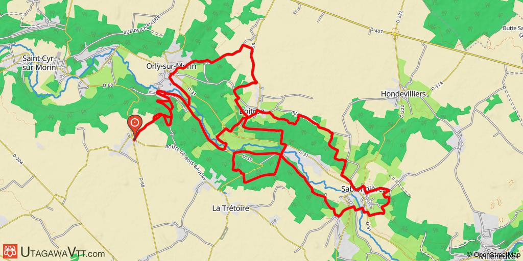 De Gibraltar à Sablonnières par la vallée du Petit Morin