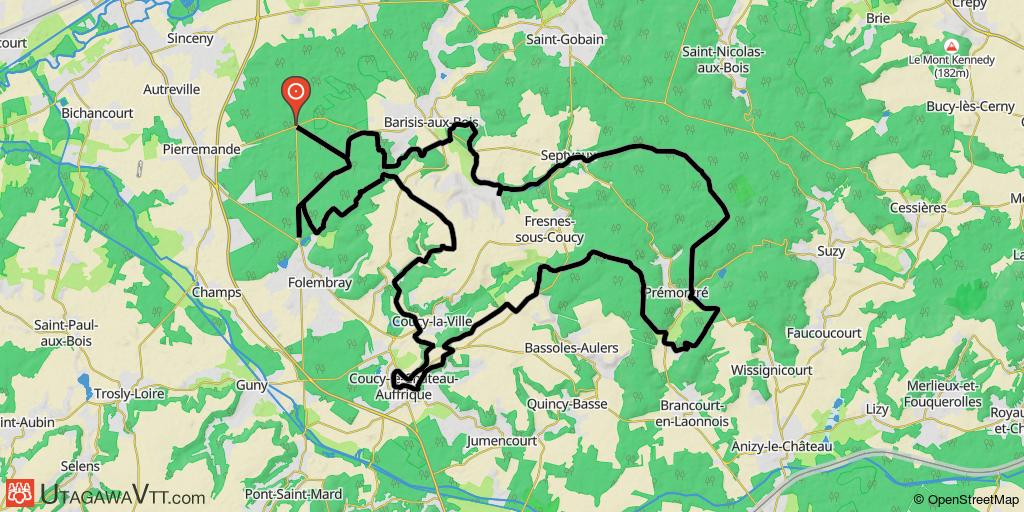 Rond d'Orléans - Barisis aux Bois