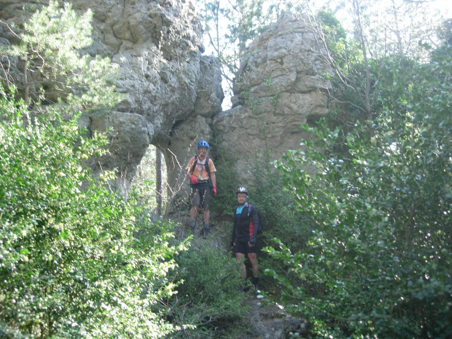 Rocher des Vierges et Canyon du Diable