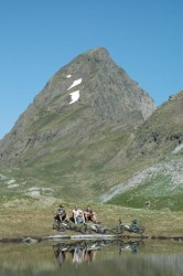 Etape 7 : Petit lac juste avant le puerto de la Picada