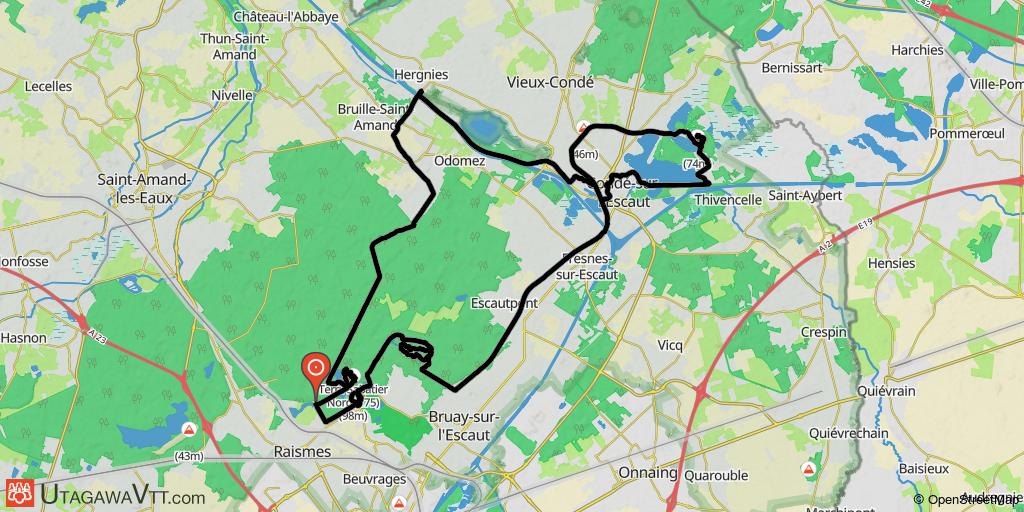 Le tour des gaillettes et ses 5 terrils