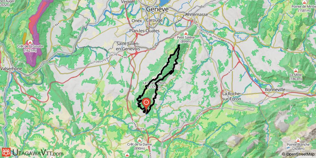 Sur les crêtes du Salève