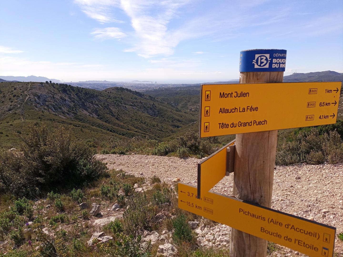 Au sud du Mont Julien