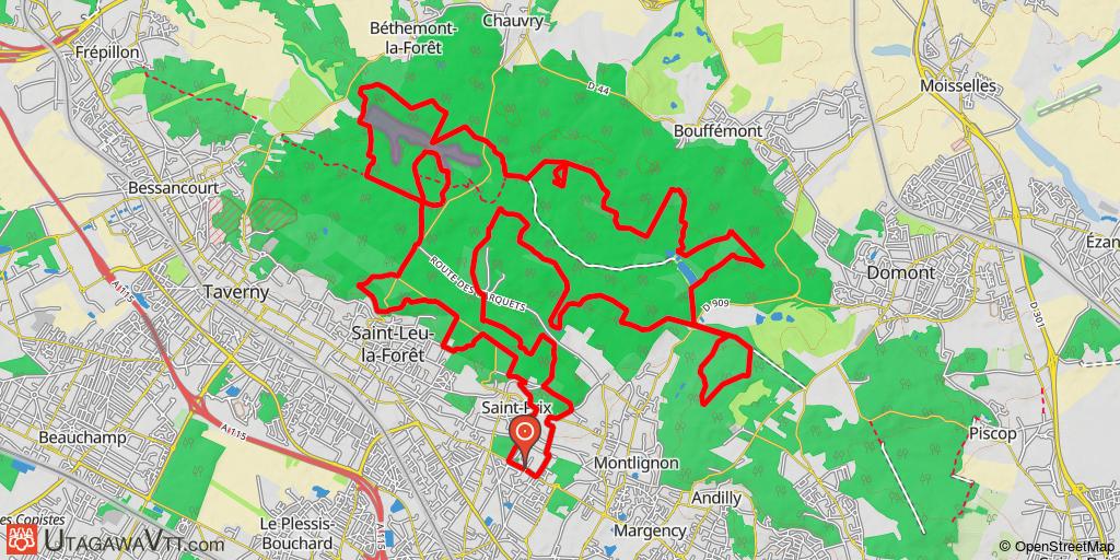 Un peu de cardio en forêt de Montmorency