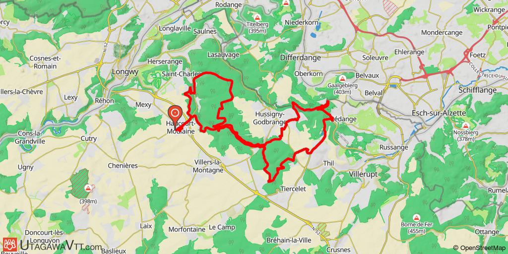 Rando de Haucourt Moulaine 2009 - 35 km