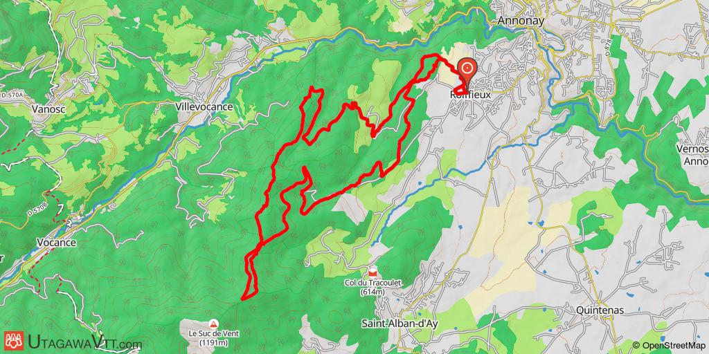 Roiffieux - Circuit enduro