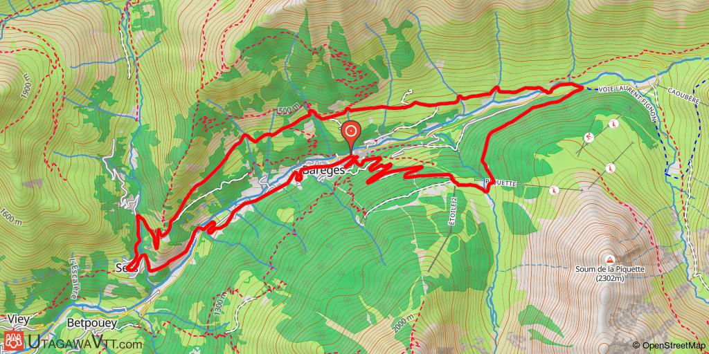Barèges - Circuit n°5 : La forêt de l'Ayré et les plateaux