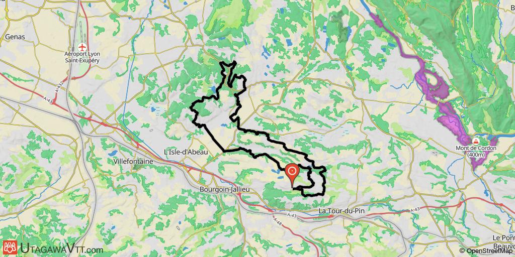Boucle au départ de Montceau