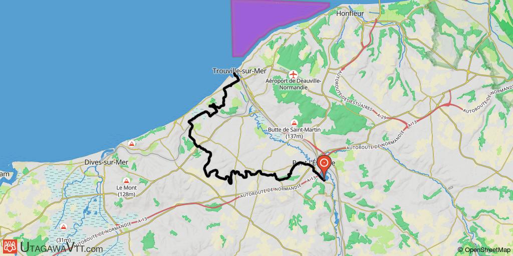 Raid Pontoise à Deauville - Pont l'Evêque - Deauville (Etape4/4)