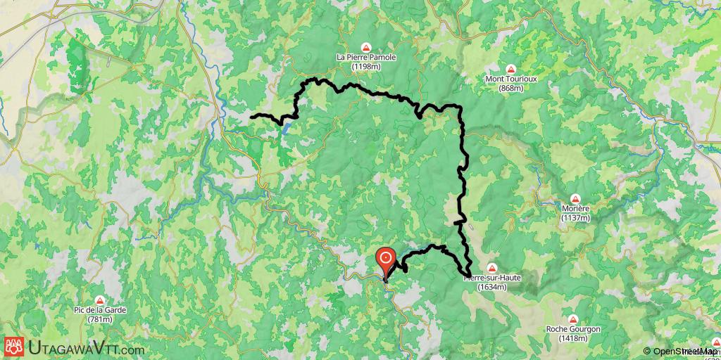 Tour du Livradois Forez - Etape 5 : Vertolaye - Courpière