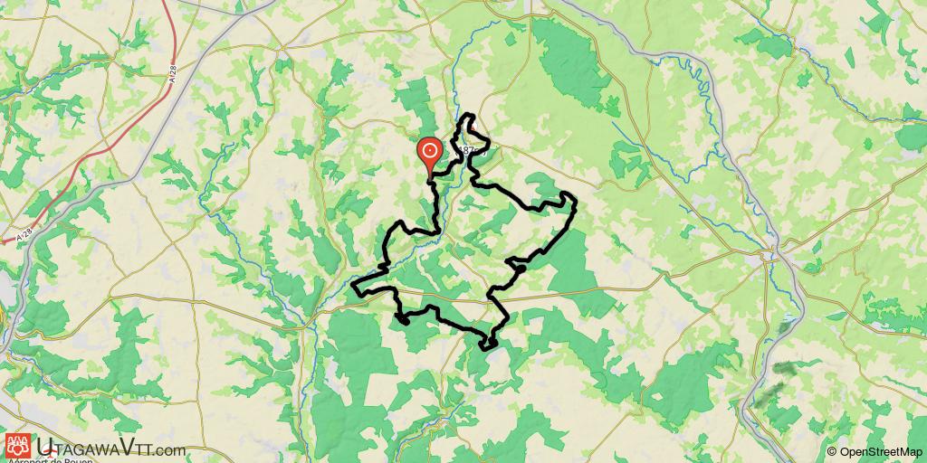 Bois et vallées 2009 - 60 km