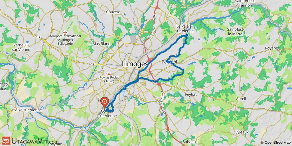 Boucle autour de Limoges