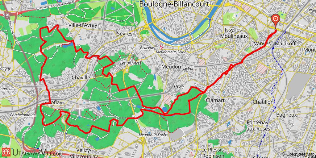 Les buttes des forêts de Meudon et de Fausses-Reposes