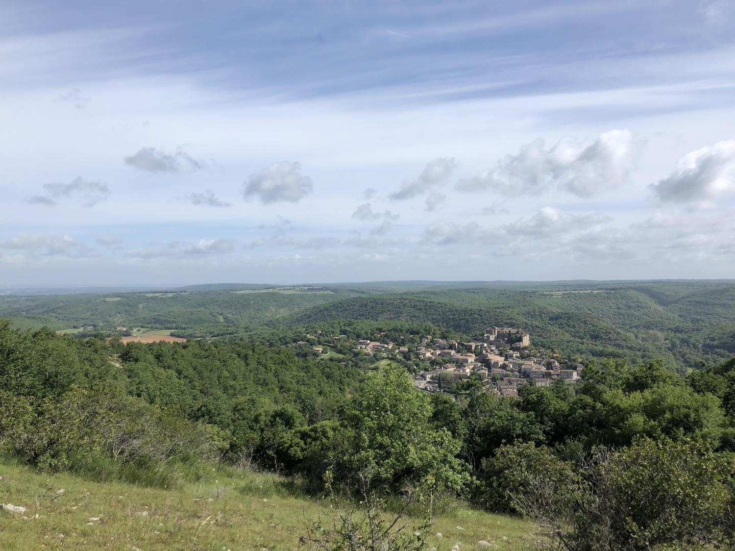Bruniquel et ses cailloux