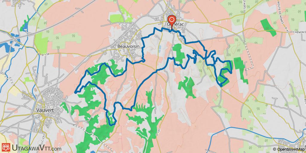 Générac : La Canicula 2009 - 32 km