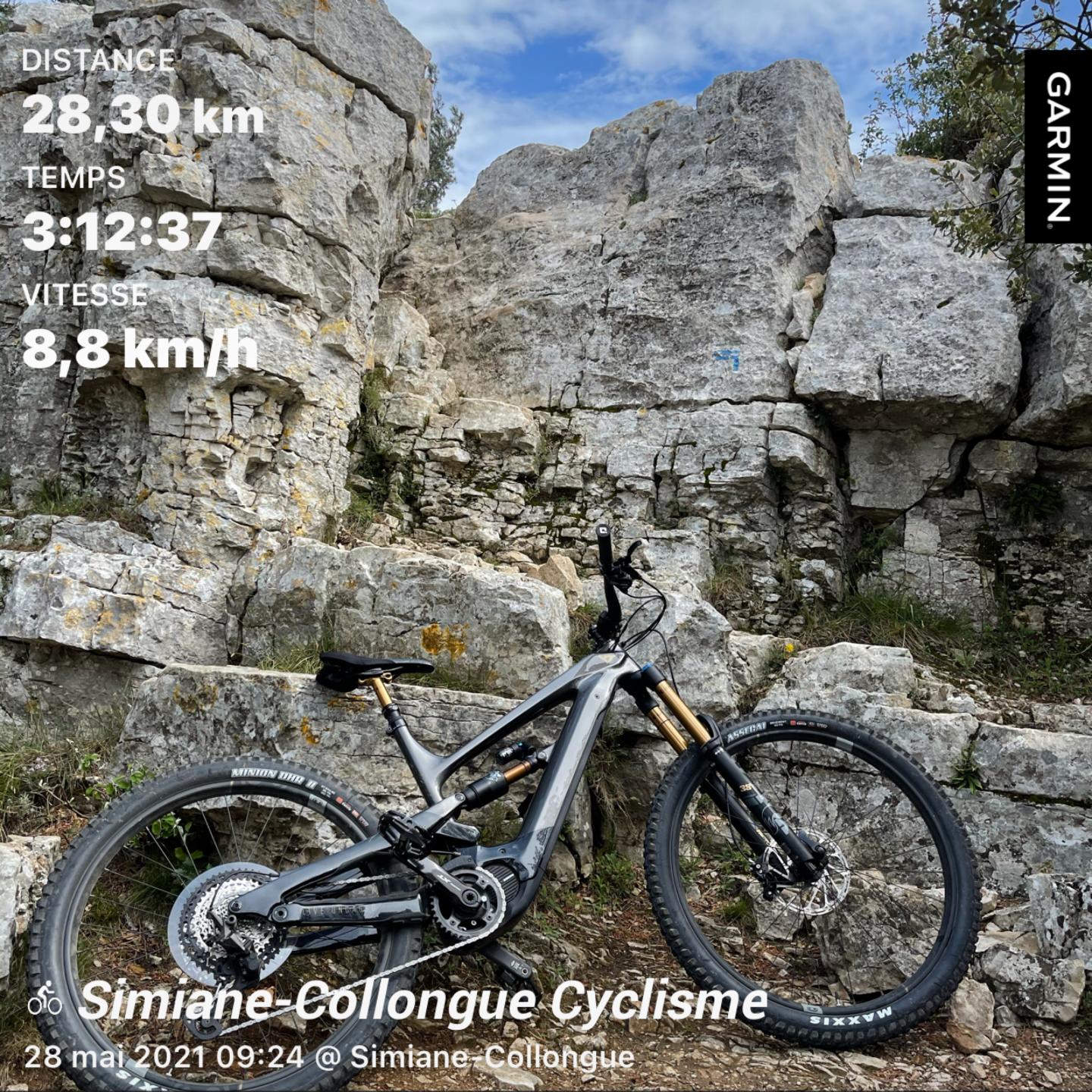 Sortie enduro hard - Simiane - L'Etoile