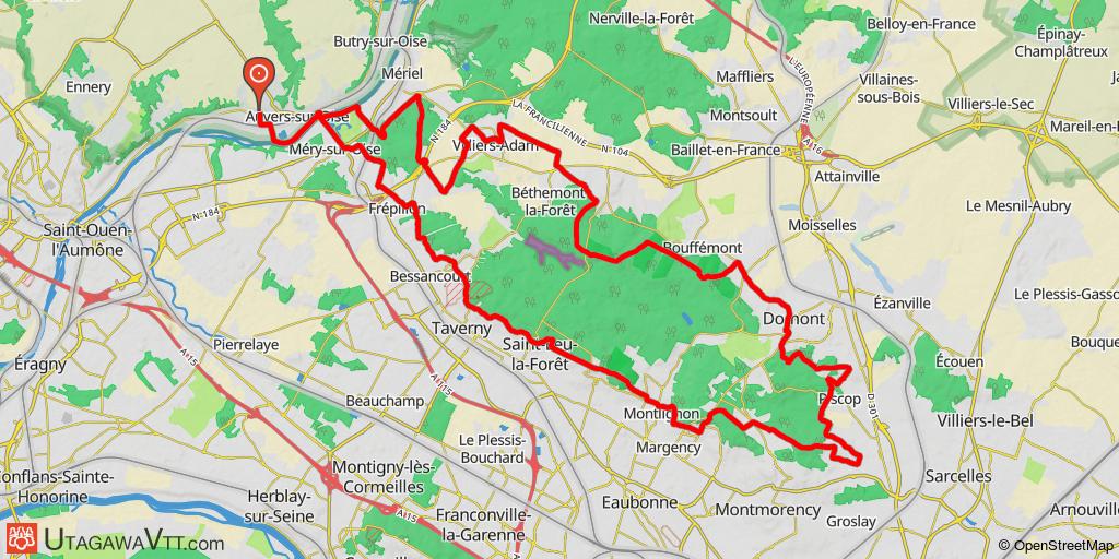 Tour de la forêt de Montmorency