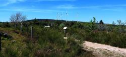 Plateau de La Verrerie, vue sur les éoliennes