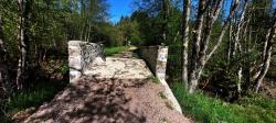 Pont sur le Barbenan à l'aller