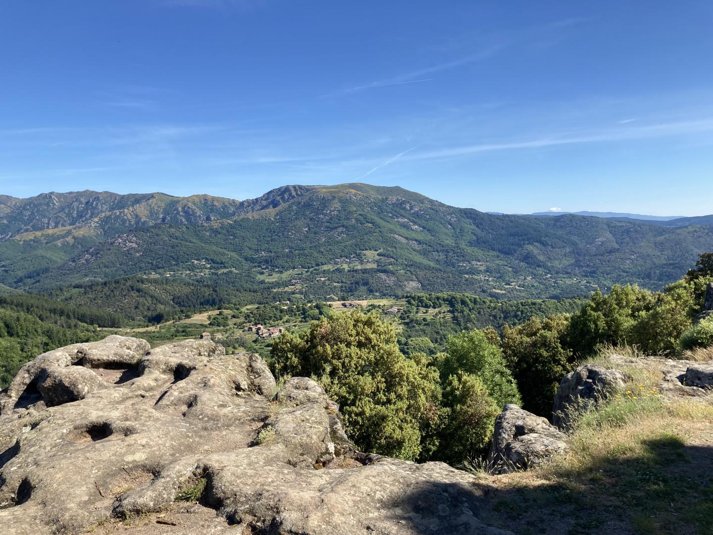 Tour de la tour de Brison : Joyeuse - Sanilhac - Rocles