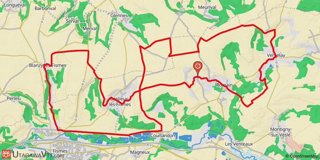 Hauteurs de Baslieux et Romain