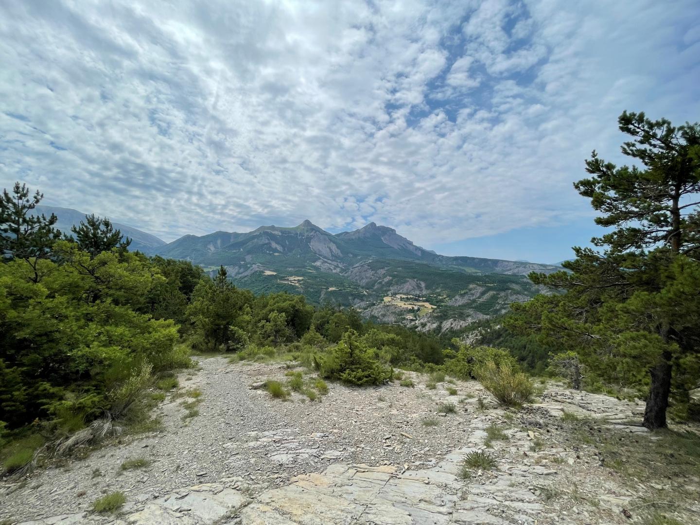 Domaine VTT Provence-Alpes, secteur Digne-les-Bains - Circuit N°22 : Le Gravel