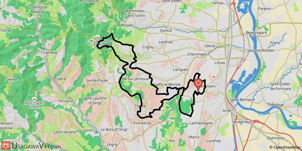 Rando de Pommiers 2016 - 46 km