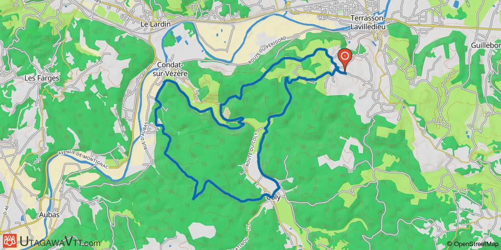 Autour de Condat-sur-Vézère et Coly