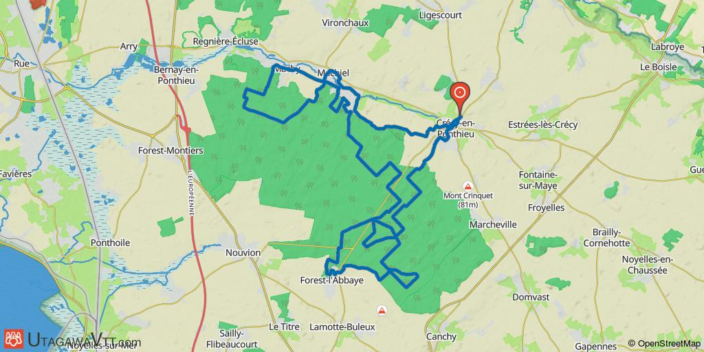 Crécy-en-Ponthieu - La Forestière 2021 - 45 km
