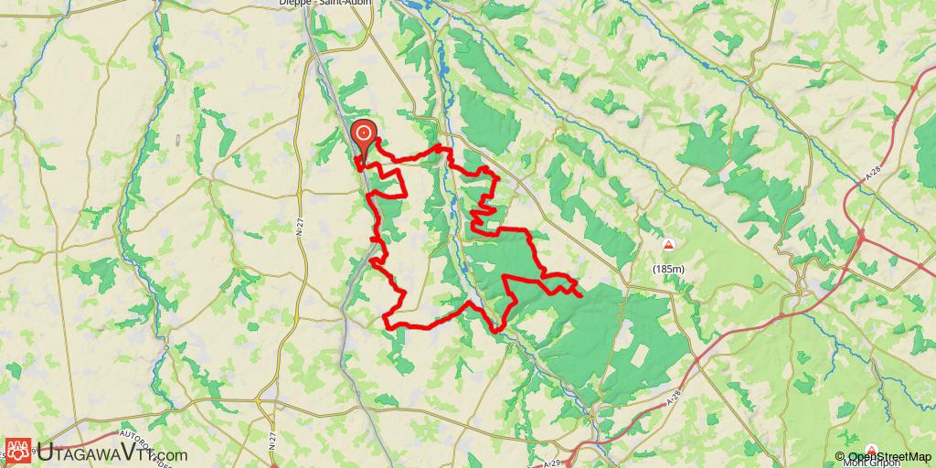 Rando de Longueville-sur-Scie 2021 - 66 km