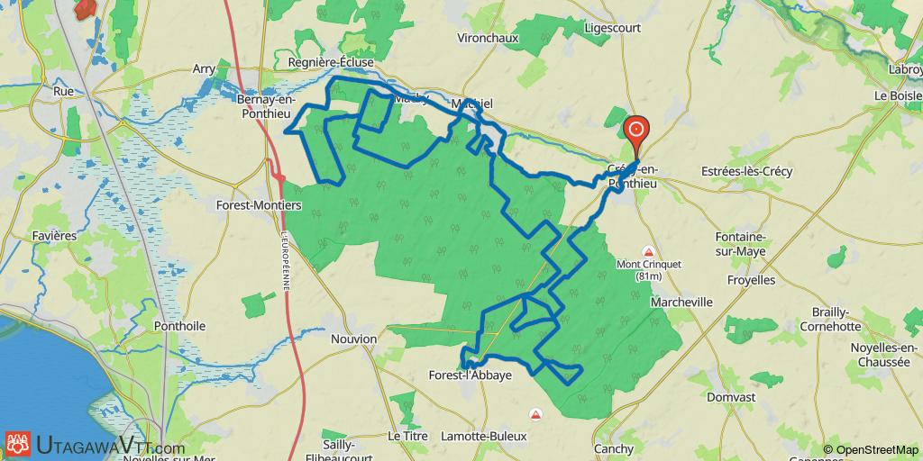 Crécy-en-Ponthieu - La Forestière 2021 - 60 km