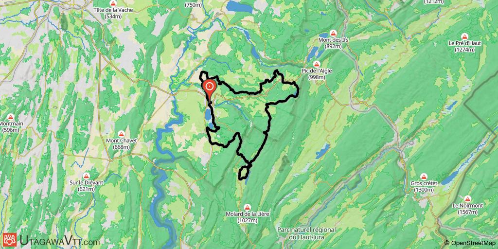 Rando Tour des Lacs (Clairvaux-les-Lacs Edition 2009) - 56 km