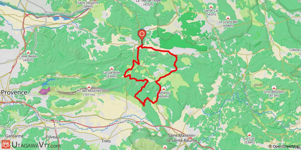 Boucle au sud de Rians