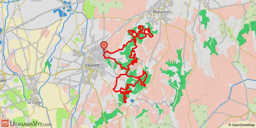 Séance de "fartleck VTT" à Vauvert