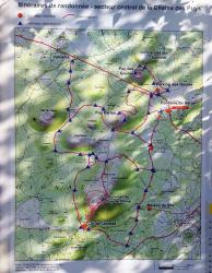 Circuits pédestres au départ du camp