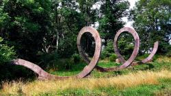Chemin Fais’Art (sculptures monumentales contemporaines en pierre de lave de Gilles Perez)