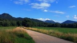 Retour, vue sur le Puy de Dôme