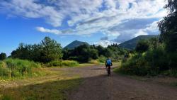 Retour, vue sur le Puy de Dôme