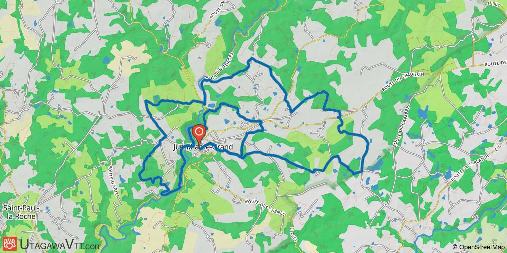 Boucle autour de Jumilhac-le-Grand