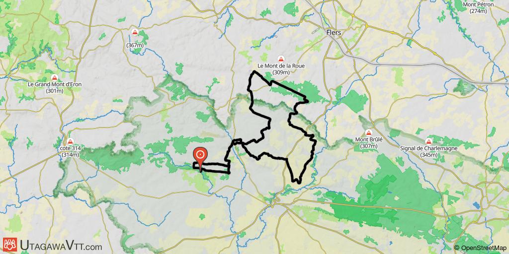 Parcours en pays de Domfront