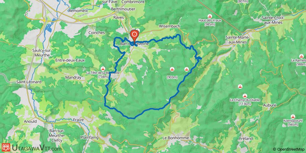 Tour de Ban-de-Laveline par les crêtes